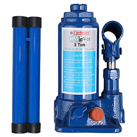 Eastman Hydraulic Bottle Jack 3 Ton E-2258 