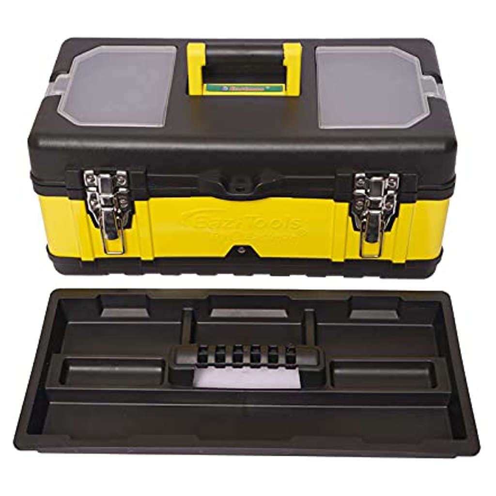 Eastman Multipurpose Plastic Tool Box With Metal Buckle FEPTB-17