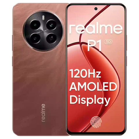 Realme P1 5G Smartphone 8GB RAM 128GB Storage Phoenix Red 