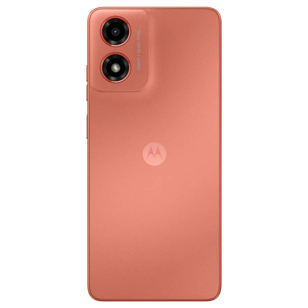 Motorola g04s Smartphone 4GB RAM 64GB Storage Sunrise Orange