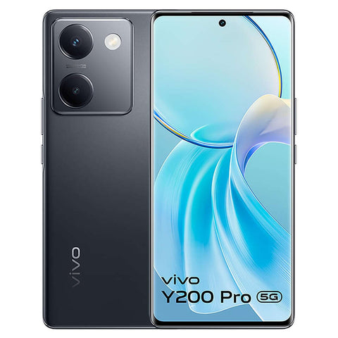 Vivo Y200 Pro 5G Smartphone 8GB RAM 128GB Storage Silky Black 