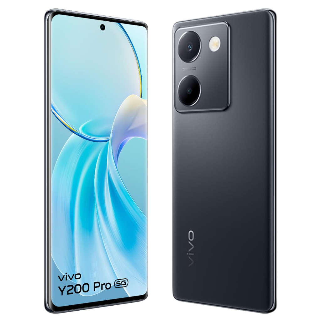 Vivo Y200 Pro 5G Smartphone 8GB RAM 128GB Storage Silky Black