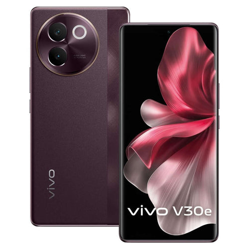 Vivo V30e 5G Smartphone 8GB RAM 128GB Storage Velvet Red 