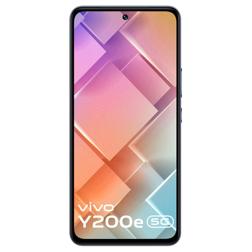 Vivo Y200e 5G Smartphone 6GB RAM 128GB Storage Black Diamond