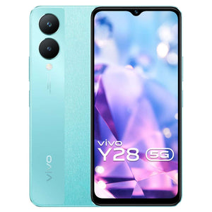 Vivo Y28 5G Smartphone 8GB RAM 128GB Storage Glitter Aqua 
