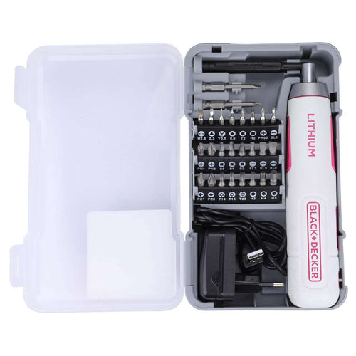 Black & Decker Screw Driver Kits 27 Pcs 3.5 V BD40K27P 