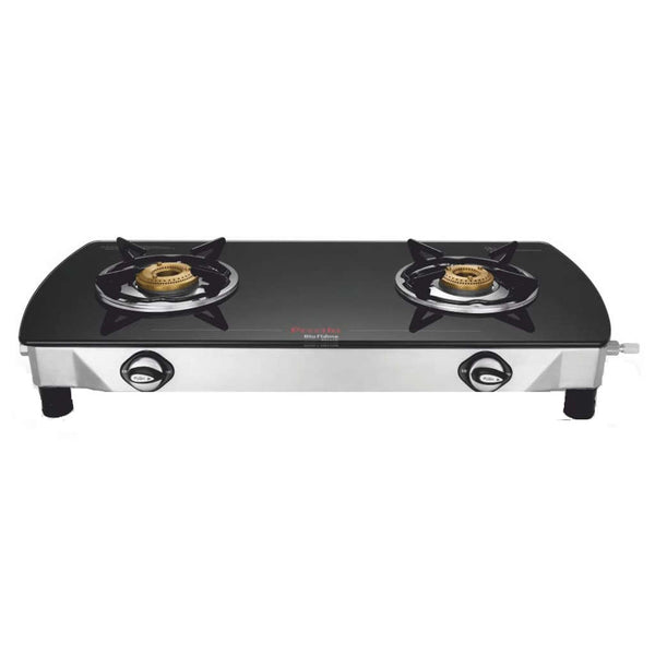 Buy Preethi Bluflame Streak Plus Glass Top Gas Stove 2 Burner Black GTS ...