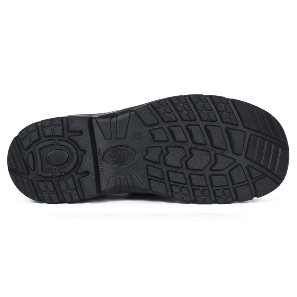 Everest Safety Single Density Safety Shoe Black EVE 402 SD