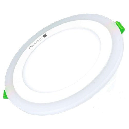 Crescent Two Colour Step Recess Panel Light Round 12 W SG510-12W 
