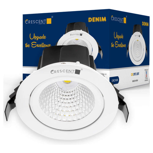 Crescent Denim Movable COB Spot Light 30 W CRC10B-30W-RO 