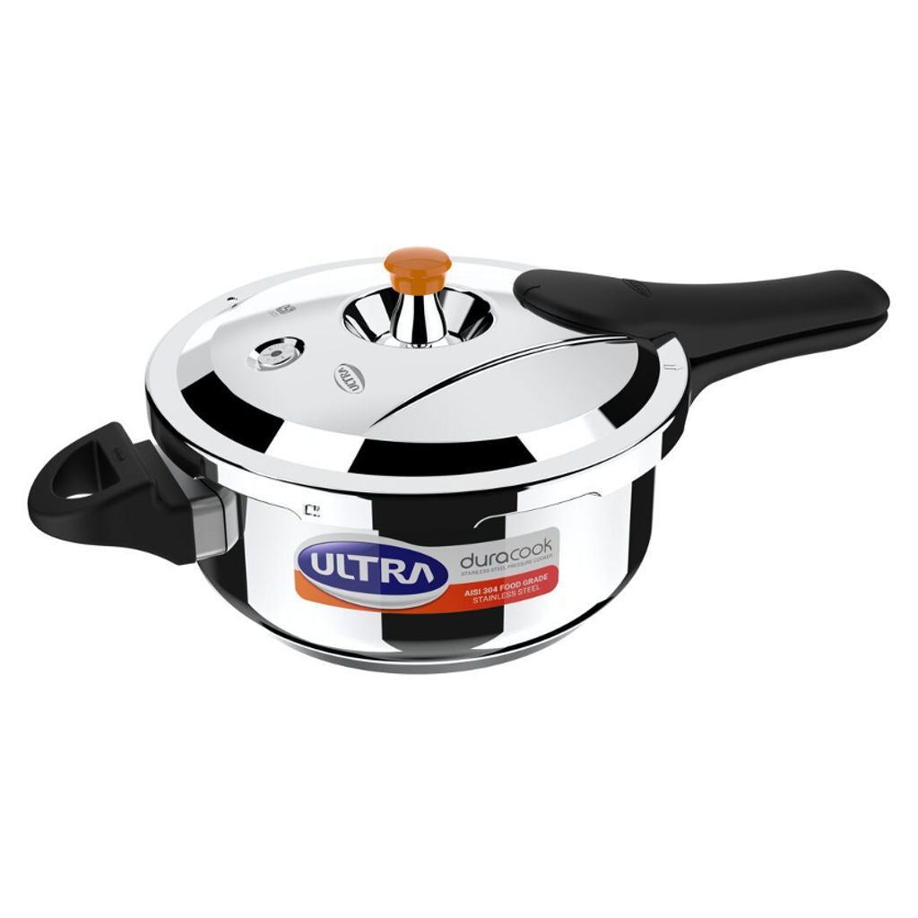 Elgi Ultra Duracook Stainless Steel Pressure Cooker 4 Litre
