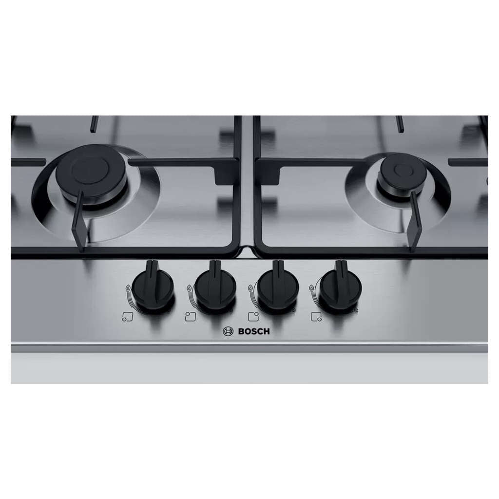 Bosch Stainless Steel Gas Stove 4 Burner PGH6B5B60I
