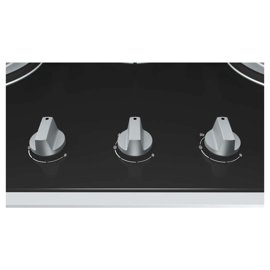 Bosch Glass Top Gas Stove 3 Burner Black PMD83D31NX