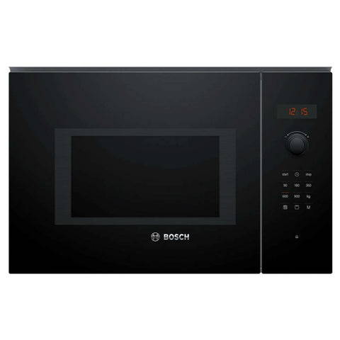 Bosch Built In Microwave Oven 25 Litre Black BEL553MB0I 