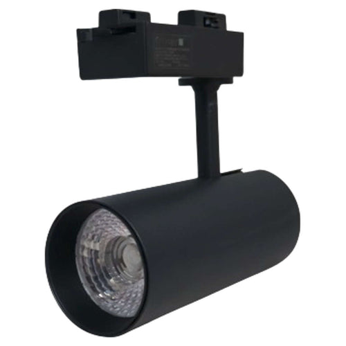Crescent Slim Track Light With Lens 10W Black CRG70-TR-LENS-10W 