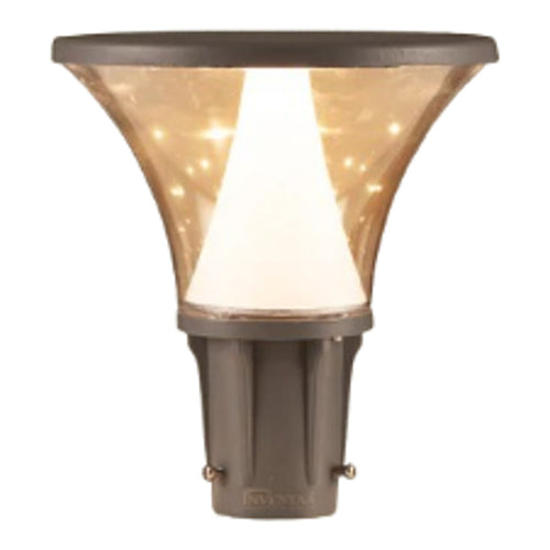 Inventaa Felisa LED Pipe Mount Gate Light 12 W 12y - 2450-DN 