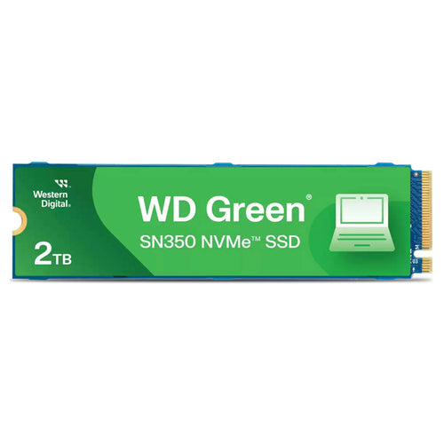WD SN350 NVMe Internal Solid State Drive 2TB Green WDS200T3G0C 