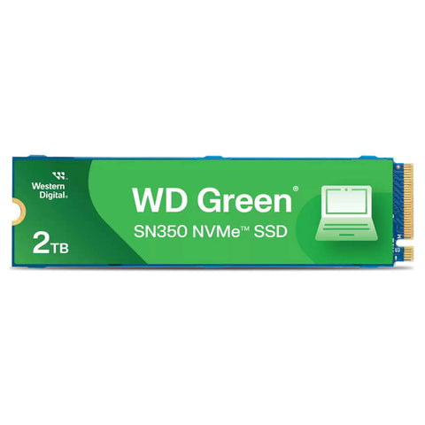 WD SN350 NVMe Internal Solid State Drive 2TB Green WDS200T3G0C 