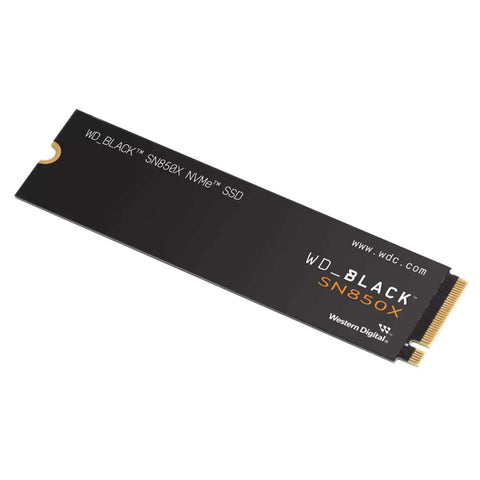 WD SN850X NVMe Internal Solid State Drive Without Heatsink 2TB Black WDS200T2X0E 