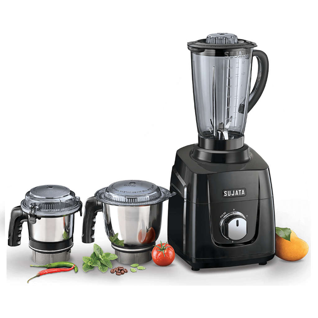 Buy Sujata Juicer Mixer Grinder Jars Black MG 01 Online at