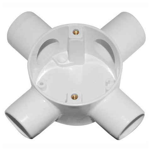 UDF Junction Box 4 Way 20 mm 