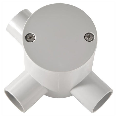 UDF Junction Box 3 Way 20 mm 