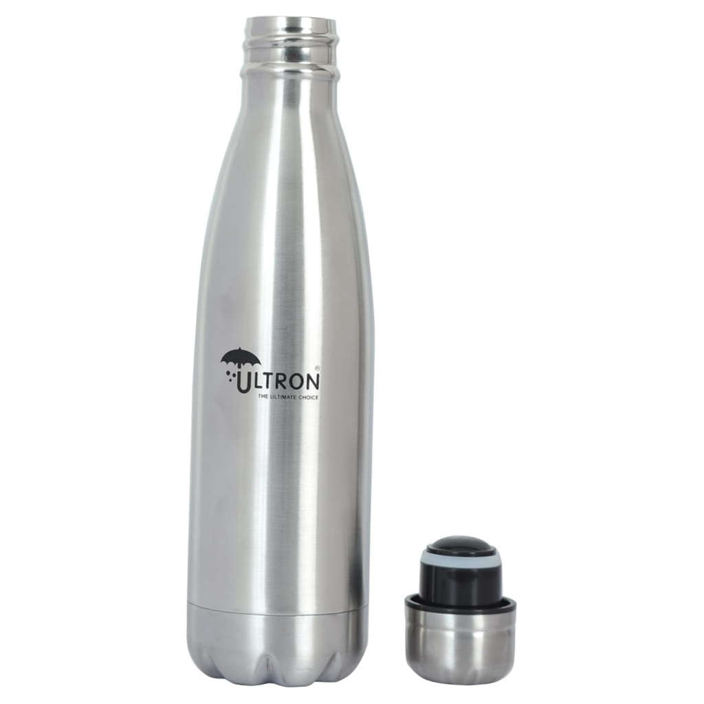Ultron Aqua Sense Stainless Steel Hot & Cold Water Bottle 500 ml
