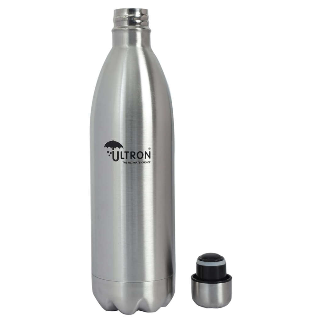 Ultron Aqua Sense Stainless Steel Hot & Cold Water Bottle 1000 ml