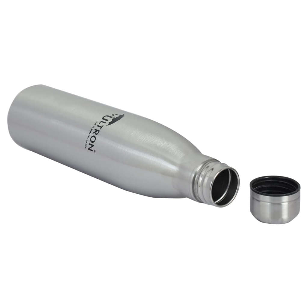 Ultron Crysta Fresh Single Wall Stainless Steel Water Bottle 1000 ml