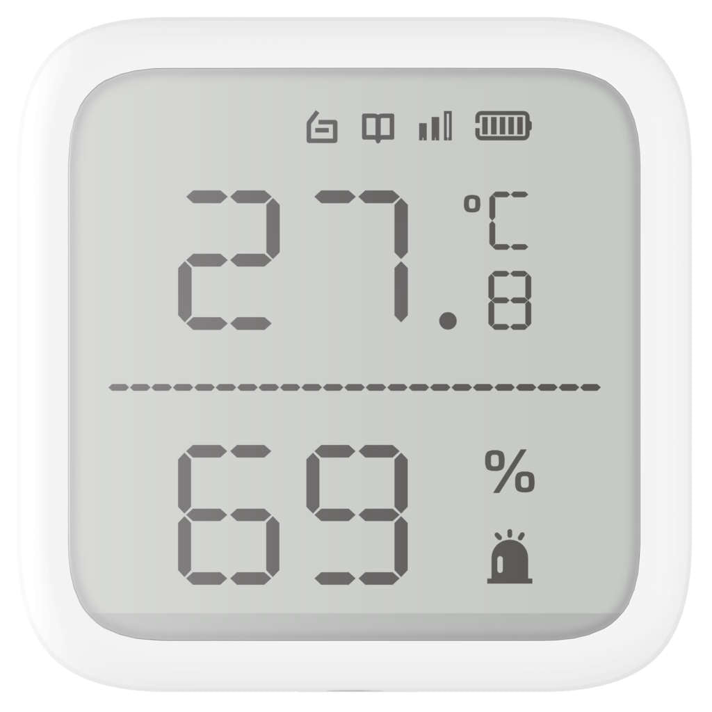 Hikvision Wireless Temperature Detector DS-PDTPH-E-WB 