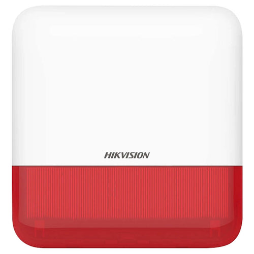 Hikvision Wireless External Sounder Red DS-PS1-E-WB 