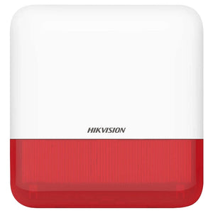 Hikvision Wireless External Sounder Red DS-PS1-E-WB 
