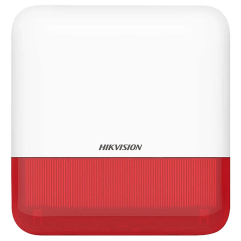 Hikvision Wireless External Sounder Red DS-PS1-E-WB 