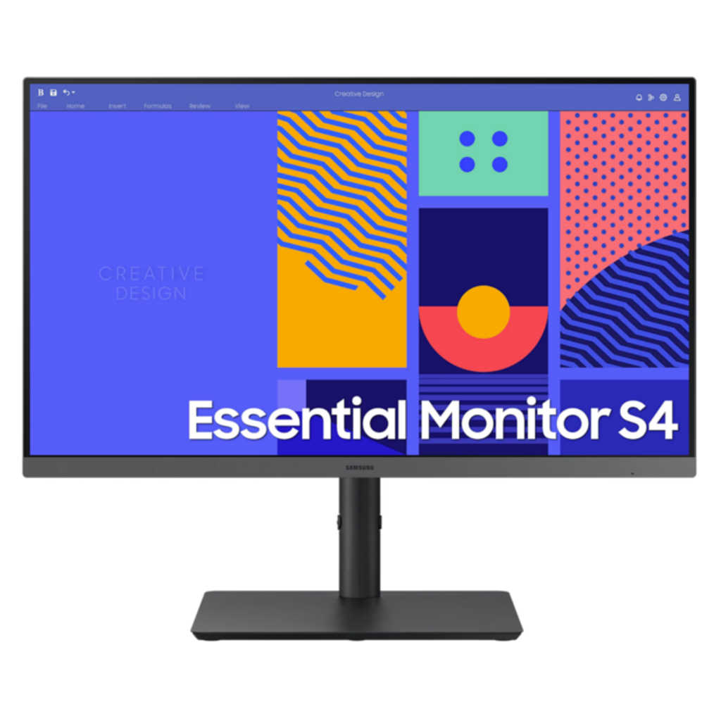 Samsung Full HD IPS Monitor With Borderless Design 24 Inch LS24C430GAWXXL 