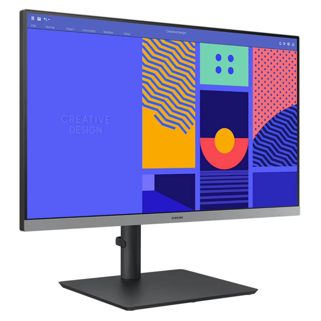 Samsung Full HD IPS Monitor With Borderless Design 24 Inch LS24C430GAWXXL