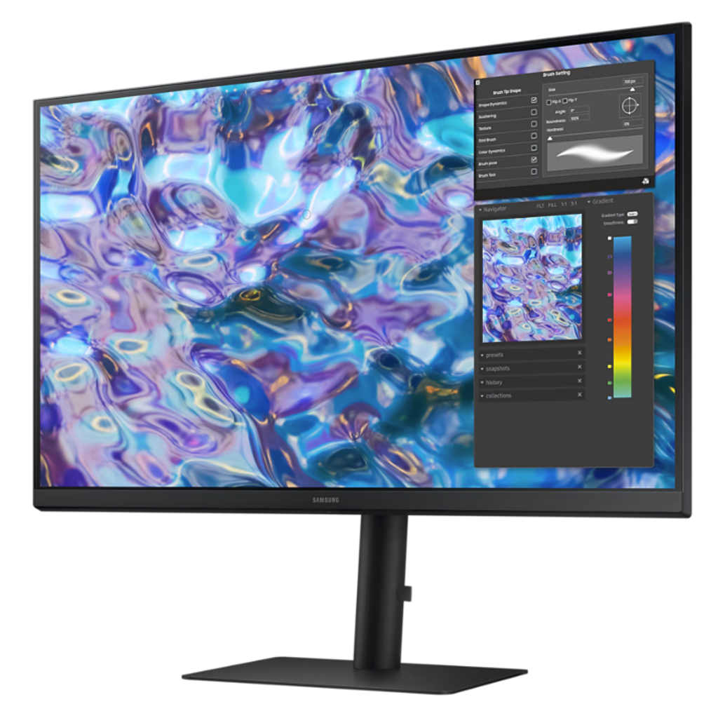 Samsung QHD IPS Panel Monitor With High Resolution 27 Inch LS27B610EQWXXL