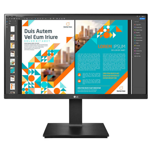 LG QHD IPS Monitor With AMD FreeSync 23.8 Inch Black 24QP550 