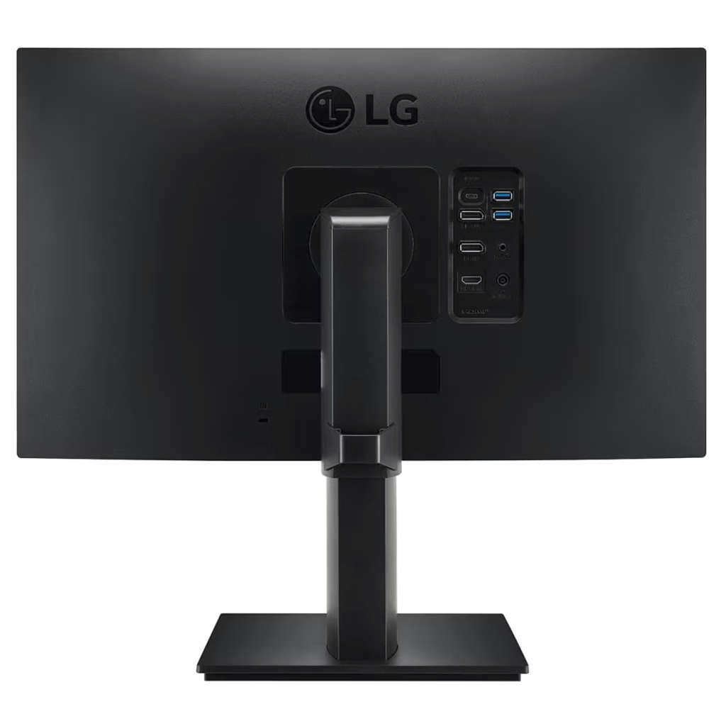 LG QHD IPS Monitor With Daisy Chain And USB Type-C 23.8 Inch Black 24QP750