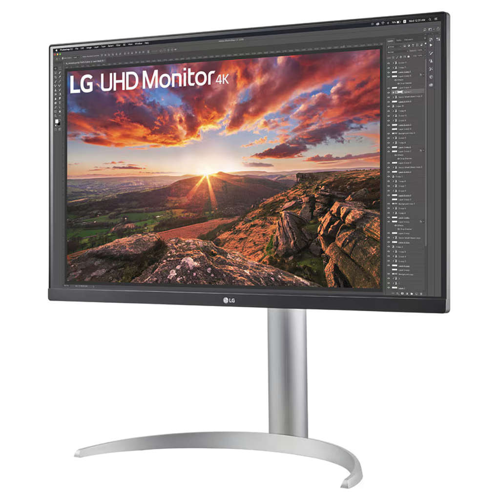 LG UHD 4K IPS Monitor With VESA Display HDR 400 27 Inch White 27UP850N