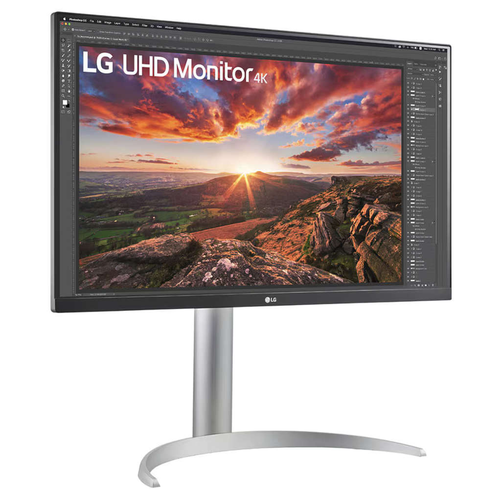 LG UHD 4K IPS Monitor With VESA Display HDR 400 27 Inch White 27UP850N