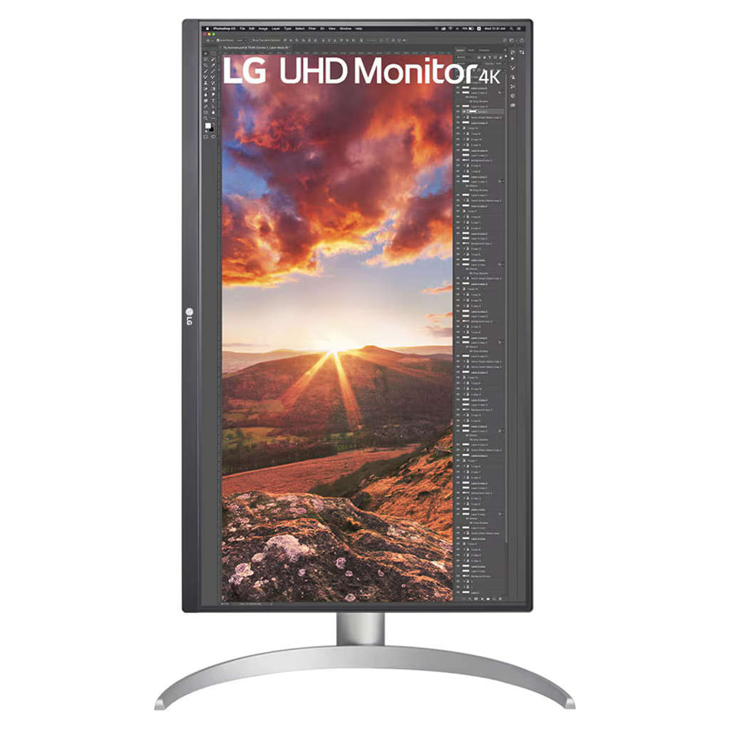 LG UHD 4K IPS Monitor With VESA Display HDR 400 27 Inch White 27UP850N