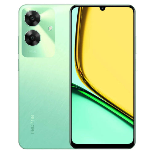 Realme C61 Smartphone 4GB RAM 64GB Storage Safari Green 