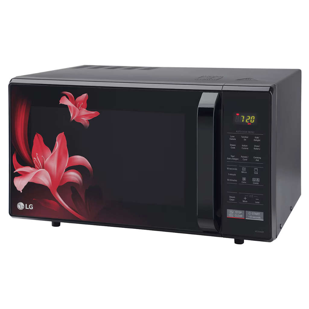 LG Convection Microwave Oven 28 Litre Black MC2846BR