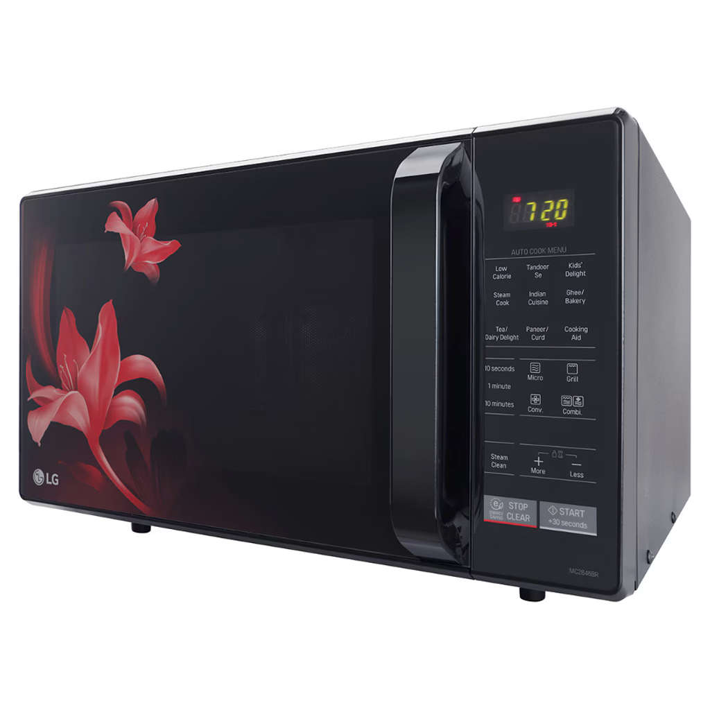 LG Convection Microwave Oven 28 Litre Black MC2846BR