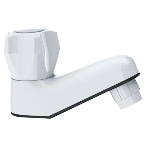 Watertec M Series Pillar Tap White MS-103004 