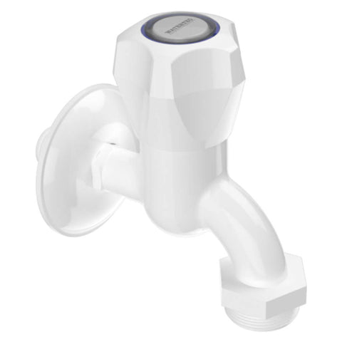 Watertec M Series Washing Machine Tap White MS-103010 
