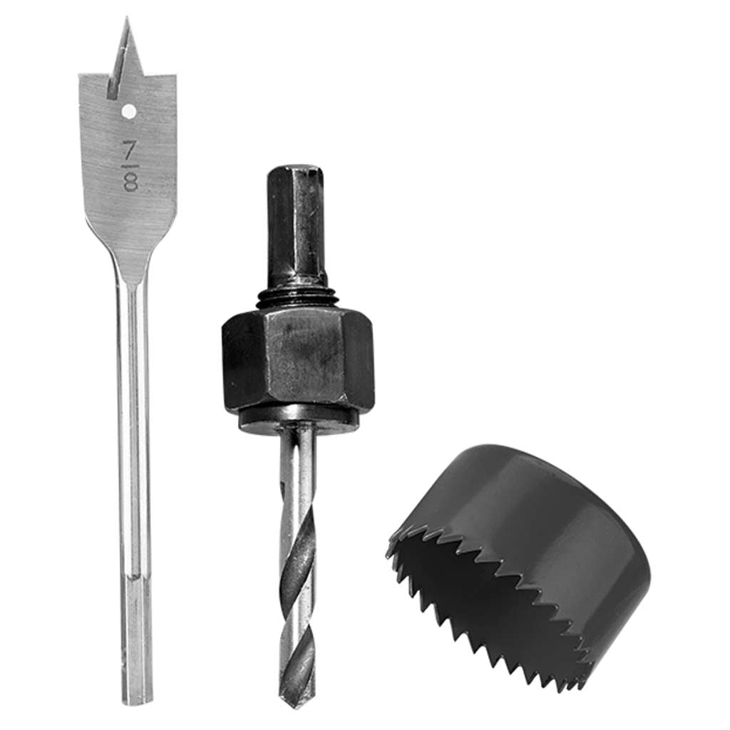 Ingco Lock Installation Hole Saw Set Of 3 Pcs AKHS302