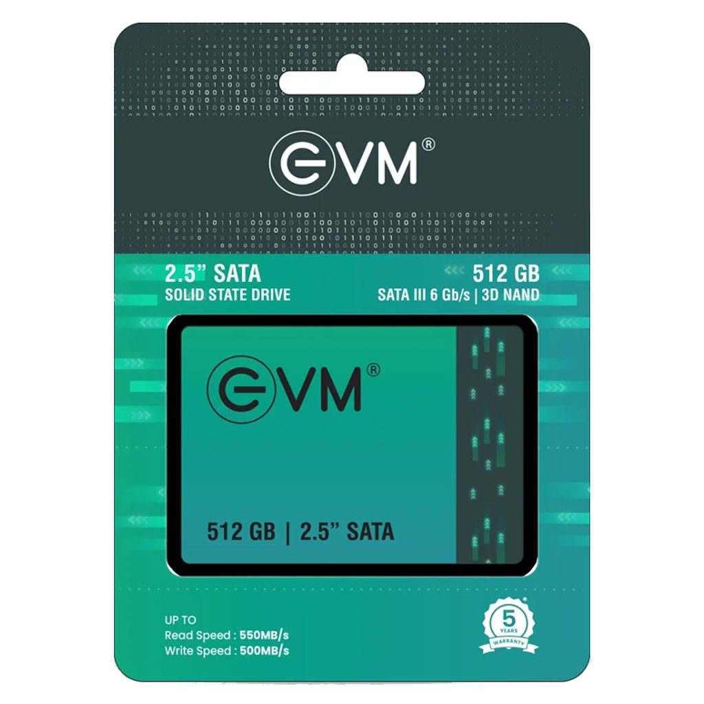 EVM 512 GB SATA SSD 2.5 Inch