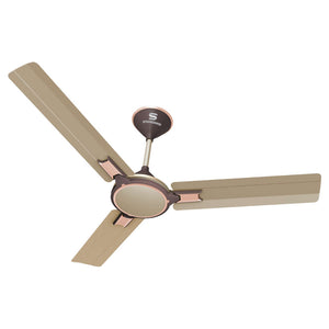 Standard Ameo ES Premium Ceiling Fan 1200mm Gold Mist Expresso Brown FSCAO1SEBG48 