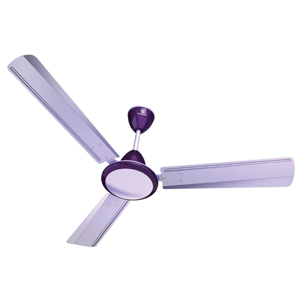 Buy Standard Breezer Premium ES Ceiling Fan 1200mm Pastel Purple ...